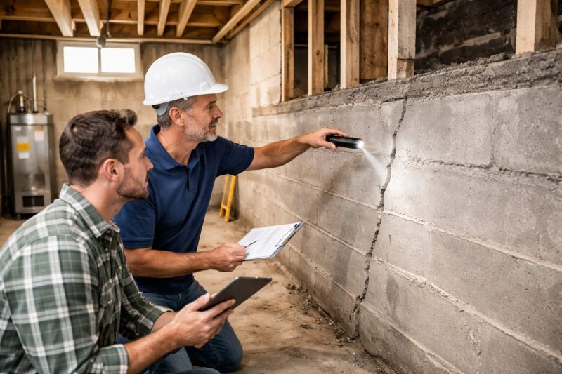 Basement Crack Repair in Brainerd, MN