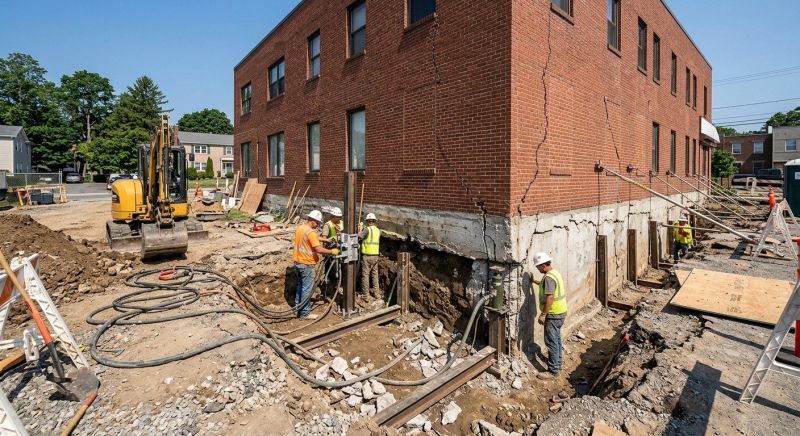 Building Foundation Repair in Cushing, MN