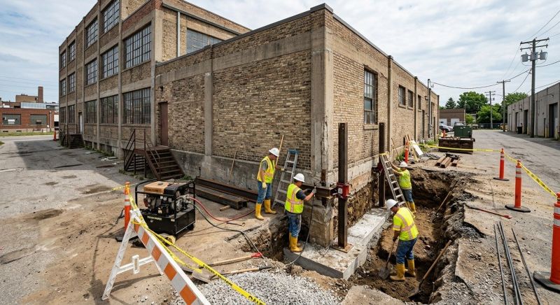 Commercial Foundation Repair in Brainerd, MN