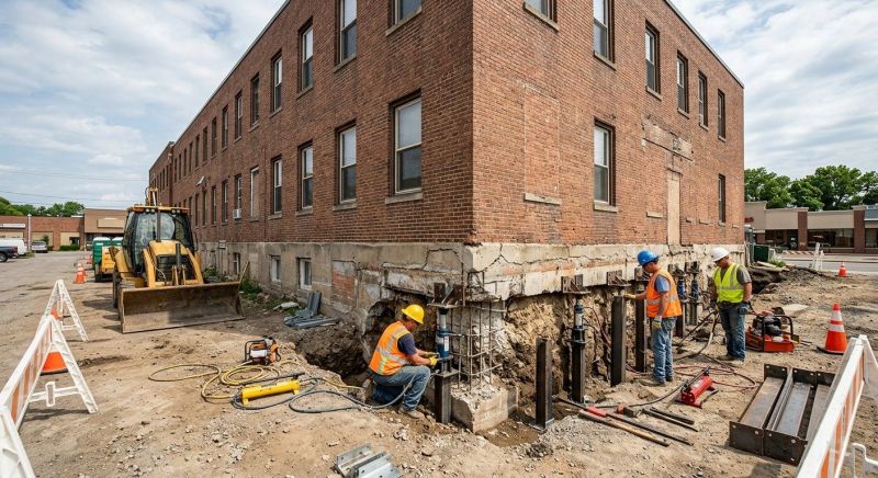 Commercial Foundation Repair in Brainerd, MN