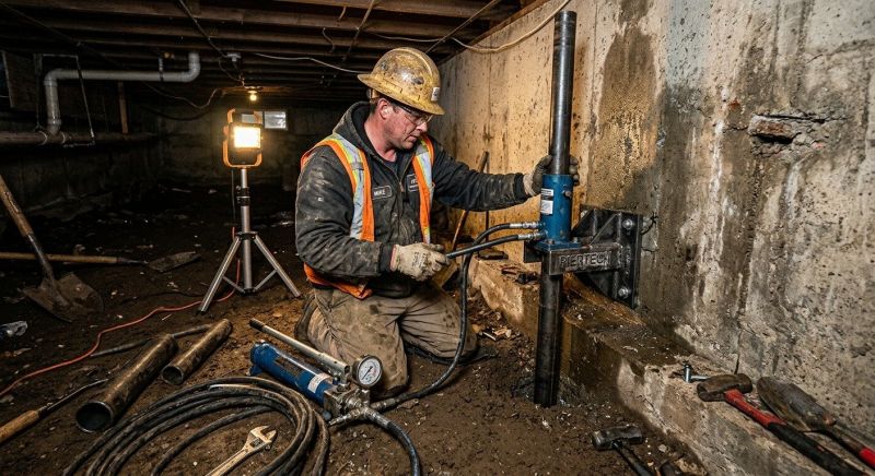 Concrete Foundation Leveling in Deerwood, MN