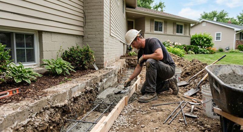 Concrete Foundation Repair in Deerwood, MN