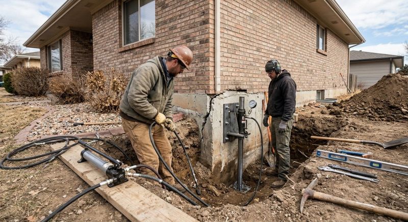 Concrete Foundation Repair in Garrison, MN