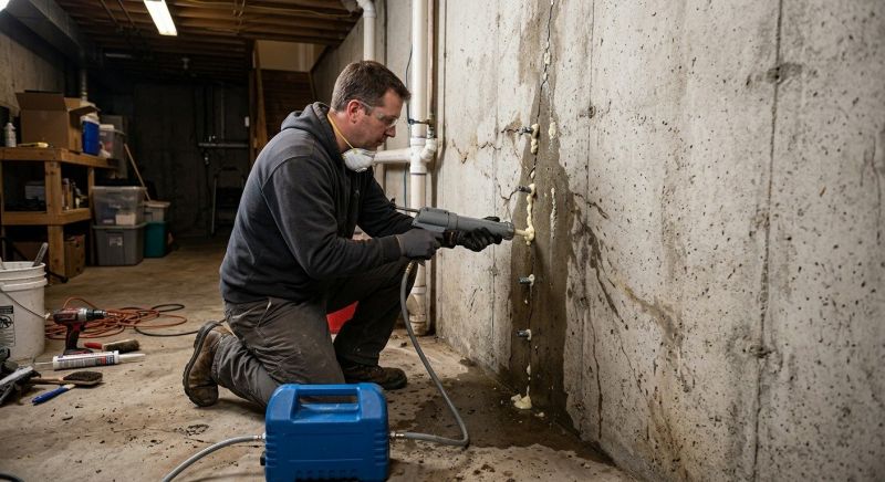 Cracked Foundation Repair in Deerwood, MN