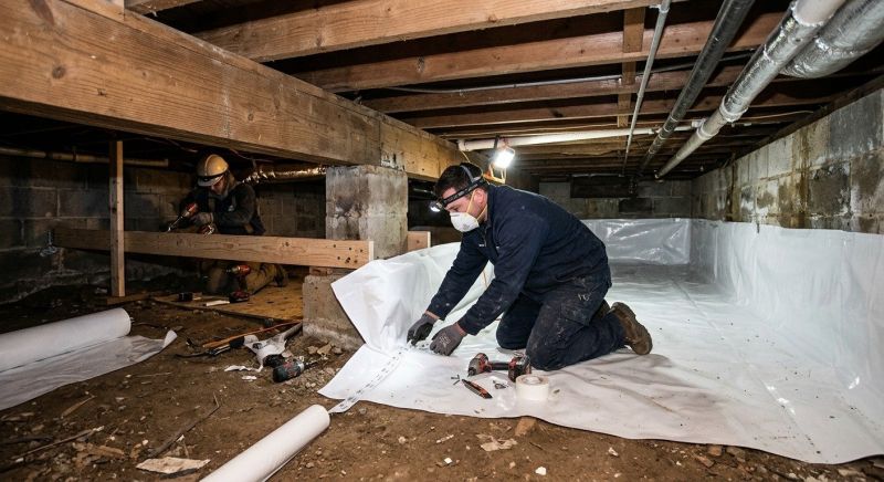 Crawl Space Leveling in Brainerd, MN