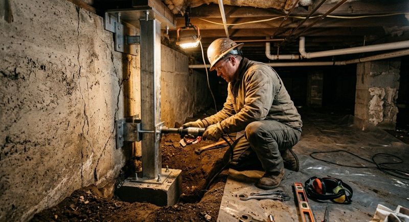 Crawlspace Foundation Repair in Deerwood, MN