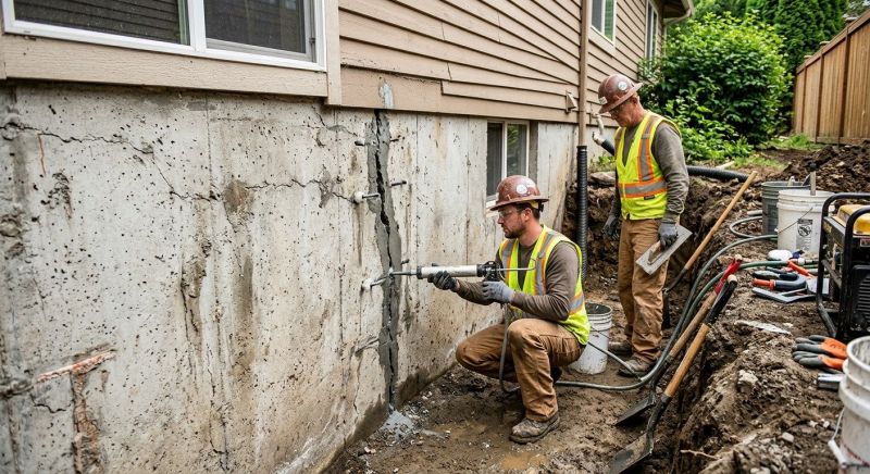 Foundation Cracks Repair in Brainerd, MN