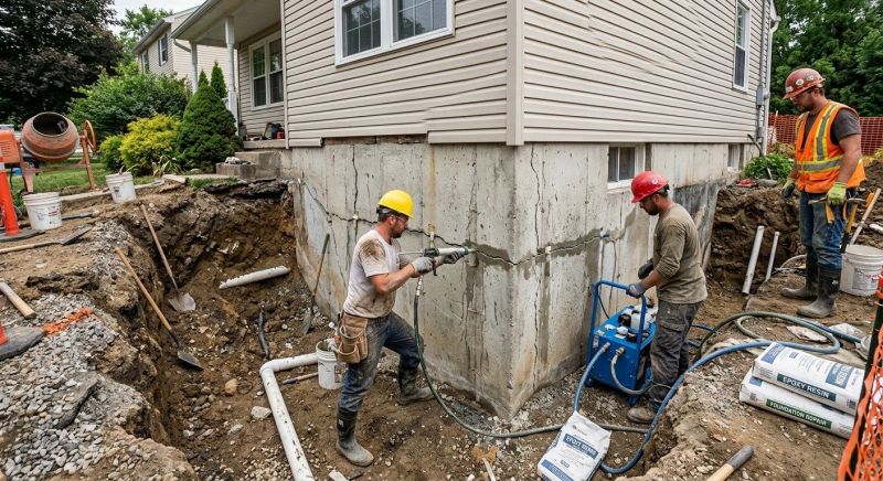 Foundation Damage Repair in Deerwood, MN
