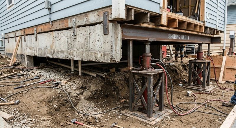Foundation Jacking in Deerwood, MN