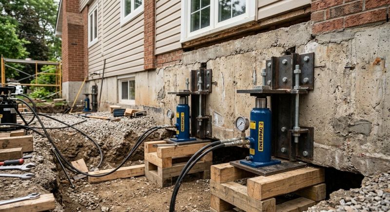 Foundation Jacking in Brainerd, MN
