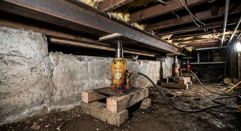 Foundation Jacking in Brainerd, MN