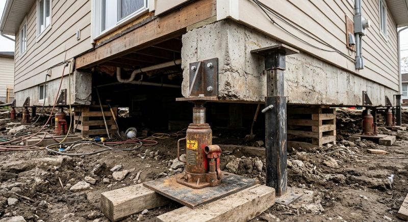 Foundation Jacking in Nisswa, MN