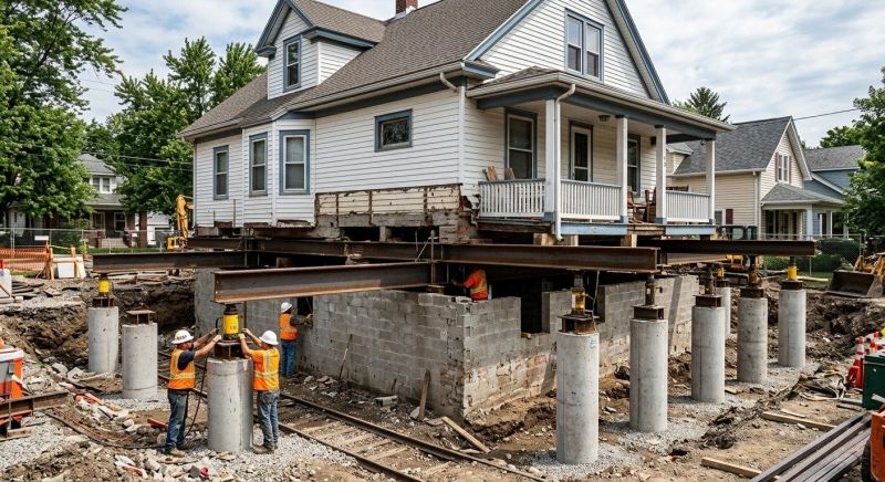 Foundation Raising in Garrison, MN