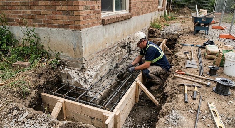 Foundation Repair in Garrison, MN
