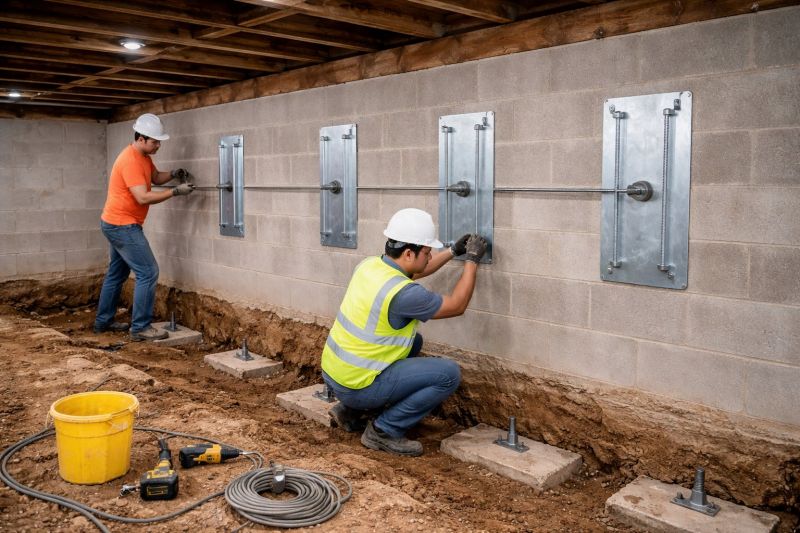 Foundation Stabilizing in Aitkin County, MN