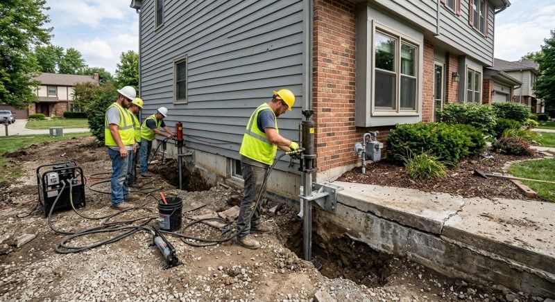 Foundation Stabilizing in Crosby, MN