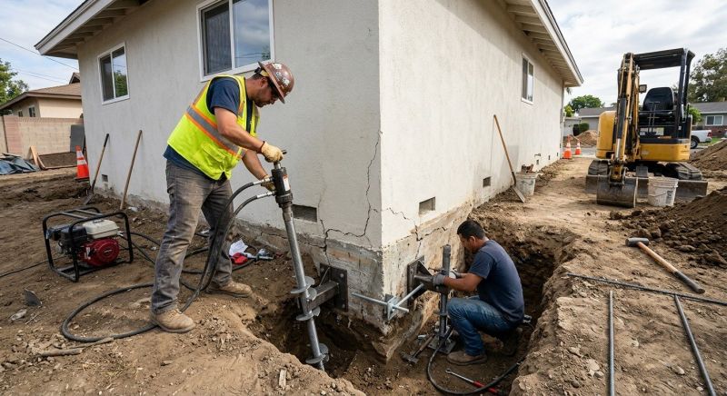Foundation Stabilizing in Crosby, MN