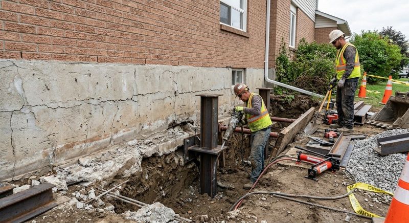 Foundation Structural Repair in Crosby, MN