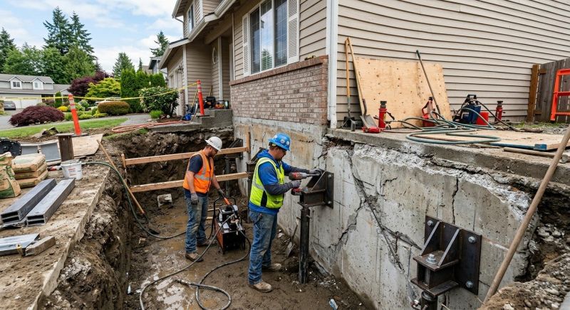 Foundation Structural Repair in Cushing, MN