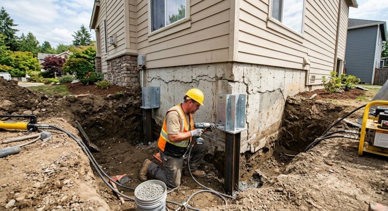 Foundation Structural Repair in Merrifield, MN