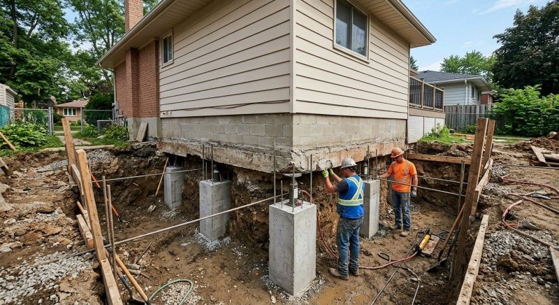Foundation Underpinning in Brainerd, MN