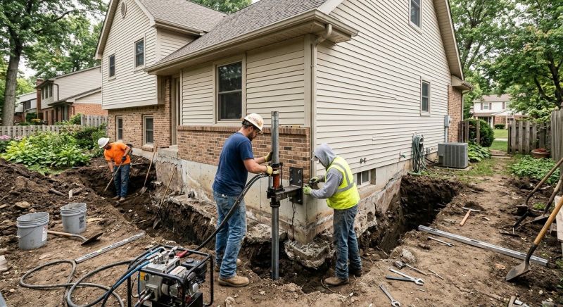 Home Foundation Repair in Deerwood, MN