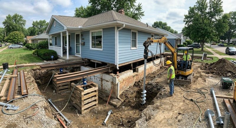 House Underpinning in Brainerd, MN