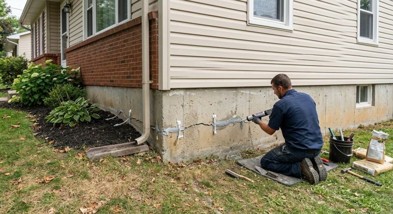 Leaking Foundation Repair in Brainerd, MN