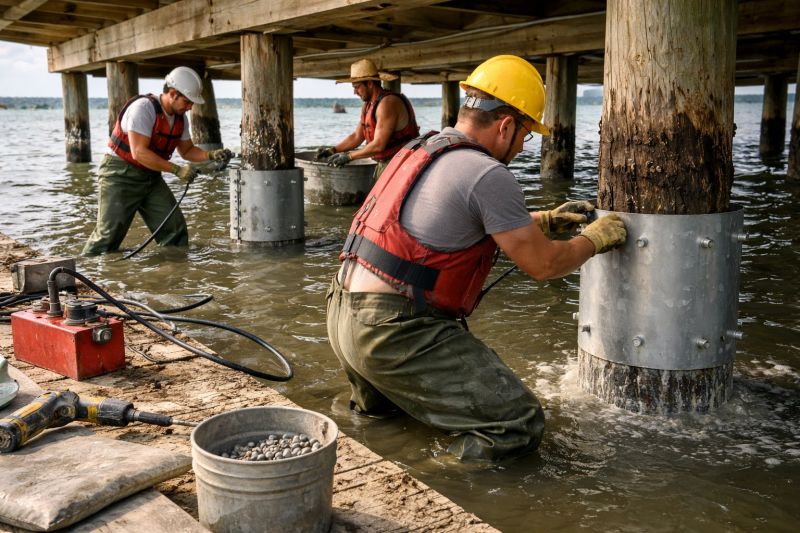Piling Repair in Brainerd, MN