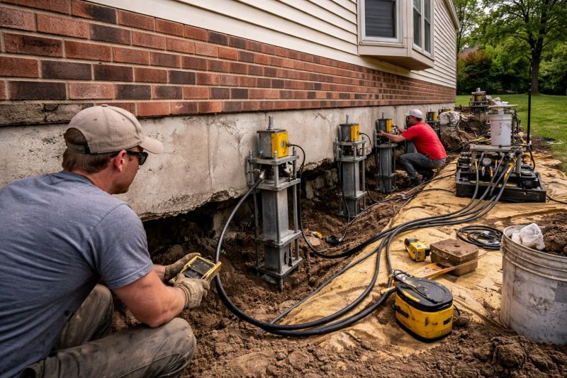 Settling Foundation Service in Aitkin County, MN