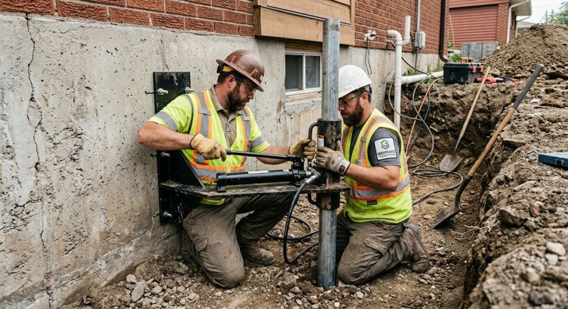 Settling Foundation Service in Cushing, MN