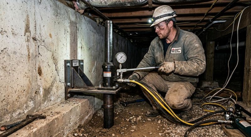 Settling Foundation Service in Brainerd, MN