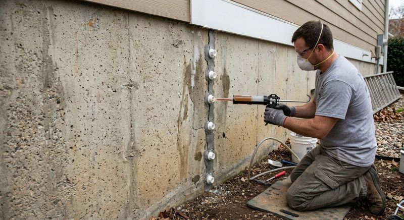Structural Crack Repair in Brainerd, MN