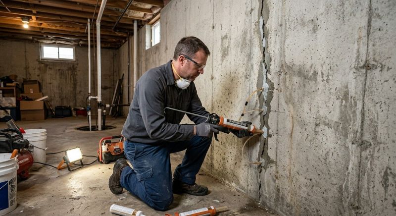 Structural Crack Repair in Brainerd, MN