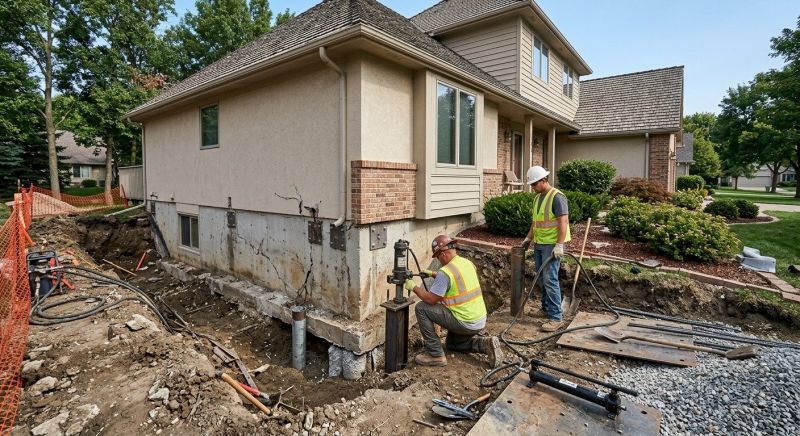 Structural Foundation Repair in Crosby, MN